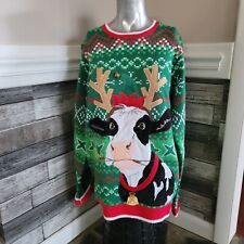 Cow christmas sweater for sale  Fayetteville