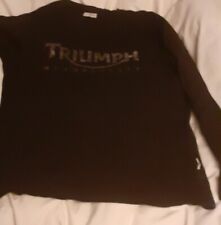 Triumph long sleeve for sale  NORWICH