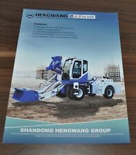 Hengwang Betoniarka Ciężarówka Range Chińska broszura Broszura Broszura, używany na sprzedaż  PL