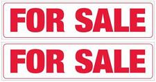 Double Sided Real Estate Corrugated Sign Riders 2PK(Includes 4 - 8" Sign Stakes) for sale  Shipping to South Africa