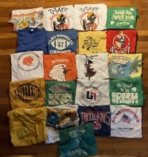 Lote 21 camisetas vintage anos 70 anos 80 ponto único esportes atacado revenda Whatnot comprar usado  Enviando para Brazil