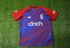 ENGLAND NATIONAL TEAM 2021 CRICKET shirt JERSEY NEW BALANCE ORIGINAL YOUNG M for sale  Shipping to South Africa