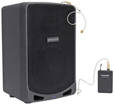 Used, SAMSON XP106WDE 6" Portable Rechargeable Bluetooth Powered PA DJ Speaker+Headset for sale  Shipping to South Africa