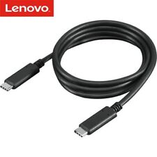 Usado, Cabo USB-C para USB-C genuíno Lenovo 1M60W 10Gbps macho para macho 4X90U90619 03X7451 comprar usado  Enviando para Brazil