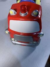 VTG AMC NY NY Ceramic Fire Truck Cookie Jar With Sound And Light for sale  Shipping to South Africa