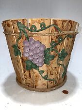 Wood basket bowl for sale  Hot Springs National Park