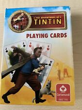 Tintin playing cards for sale  LONDON