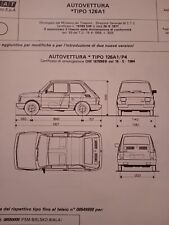 Fiat 126 scheda usato  Brescia