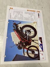 Yamaha dt50mx 1986 d'occasion  Decize