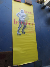 Usado, THE BLONDE BOMBER Roller Derby JOAN WESTON 2012 Libro BANDERA Póster segunda mano  Embacar hacia Argentina