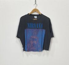 Camiseta Masculina Vintage 1992 Anos 90 Nirvana Sliver Band Tamanho X-Grande Super Rara Top comprar usado  Enviando para Brazil