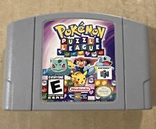 Pokemon Puzzle League N64 Nintendo 64 2000 videogame testado funciona bem comprar usado  Enviando para Brazil