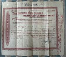 1910 share stock for sale  DUNS