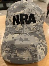 NRA Bordado Estilo Militar Píxel Camuflado Sombrero Gorra Ajustable segunda mano  Embacar hacia Mexico