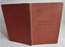 Kultura roślin leczniczych i handel ziołami autorstwa Th. Meyera 1911 na sprzedaż  PL