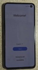 Samsung Galaxy S10e azul 128 GB desbloqueado - quema de pantalla principal, usado segunda mano  Embacar hacia Argentina