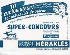 Buvard publicitaire cahier d'occasion  Toulon-