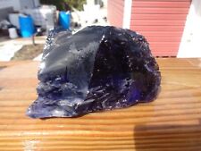 Glass Rock Slag Pretty Clear Purple 2.8 lbs LL12 Rocks Landscape Aquarium for sale  Shipping to South Africa