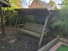 wooden swing bench for sale  STEVENAGE
