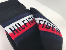 Calcetines Tommy Hilfiger negros 77% algodón crew para hombre, 1 par, precio de venta sugerido por el fabricante $14 segunda mano  Embacar hacia Argentina