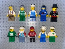 Używany, 10 LEGO FIGUREK I MANÓW LEGO CITY TOWN RACERS LISTONOSZ kolekcja na sprzedaż  PL