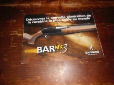 Ancienne brochure browning d'occasion  Ahun