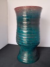 Ceramic vase blue d'occasion  Expédié en Belgium