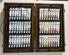 ART STUDIO BY BATTAT Set, Art Supplies, 2-Tier Wood Case, Very Lightly Used for sale  Shipping to South Africa