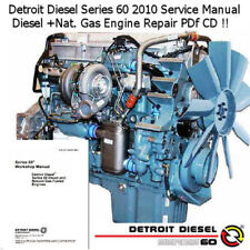 Taller de reparación de motores diésel manual de servicio Detroit Diesel serie 60 ¡CD PDF!¡!, usado segunda mano  Embacar hacia Argentina
