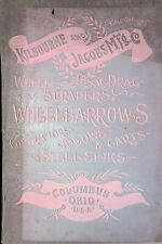 Kilbourne & Jacobs Mfg Co. Columbus Ohio catálogo carrinho de mão raspadores panelas comprar usado  Enviando para Brazil