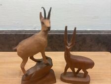 Wooden carved gazelle for sale  SUTTON-IN-ASHFIELD