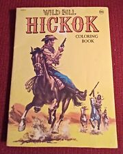 Libro para colorear Wild Bill Hickok - Playmore 1978 - segunda mano  Embacar hacia Argentina