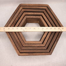 hexagon wall shelves for sale  Chillicothe