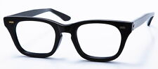 Anteojos vintage para hombre - gafas de plástico negro de los años 50 - marcos Halo Nerdy, usado segunda mano  Embacar hacia Argentina