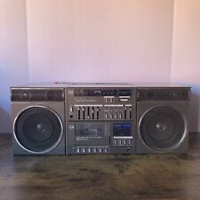 Vintage Sanyo C4R 2 Band Stereo Tuner Amplifier Boombox, Speakers- No Power Cord for sale  Shipping to South Africa