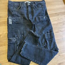 Zara distressed denim for sale  KETTERING