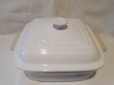 Creuset white square for sale  LONDON