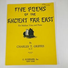 Five poems ancient for sale  Hamilton
