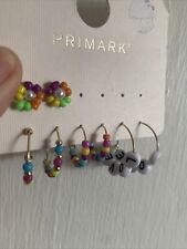 Primark earrings pairs for sale  LEEK
