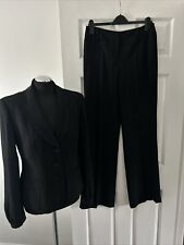 ladies black pinstripe suit for sale  DARLINGTON