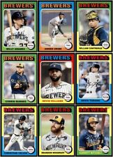 Conjunto base equipe 2024 Topps Heritage - Milwaukee Brewers comprar usado  Enviando para Brazil