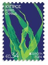 CHIPRE 2024 CEPT Europa 2024 - La fauna y flora submarinas 2 sellos segunda mano  Embacar hacia Argentina