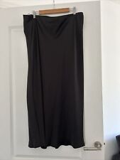 Satin midi skirt for sale  BARNSTAPLE