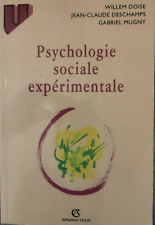 Psychologie sociale expérimen d'occasion  Marchiennes