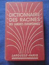 Dictionnaire racines langues d'occasion  France