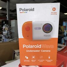 Polaroid Wave Underwater Camera (Orange/White) New open box, HD video recording for sale  Shipping to South Africa