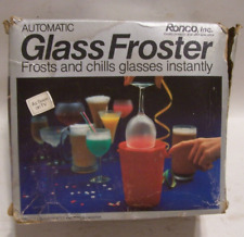 Congelador de vidro automático vintage Ronco (EUA) com lata de líquido de arrefecimento caixa original comprar usado  Enviando para Brazil