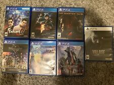 PS4/PS5 Games Lot Bundle 7 Games Kingdom Hearts Resident Evil Metal Gear Yakuza, used for sale  Shipping to South Africa