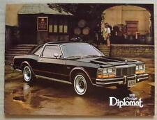 Dodge diplomat 1978 for sale  LEICESTER
