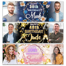 Personalised birthday banner for sale  UK